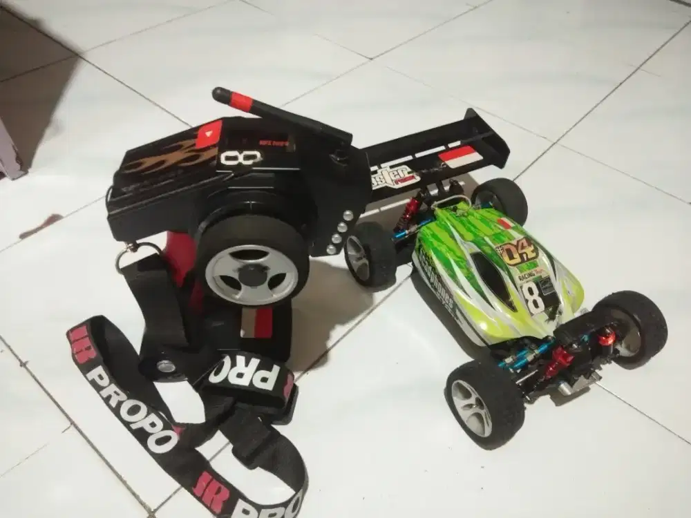 Dijual Mobil Rc Wltoys A959-B kondisi bekas udah upgrade,sudah RTR