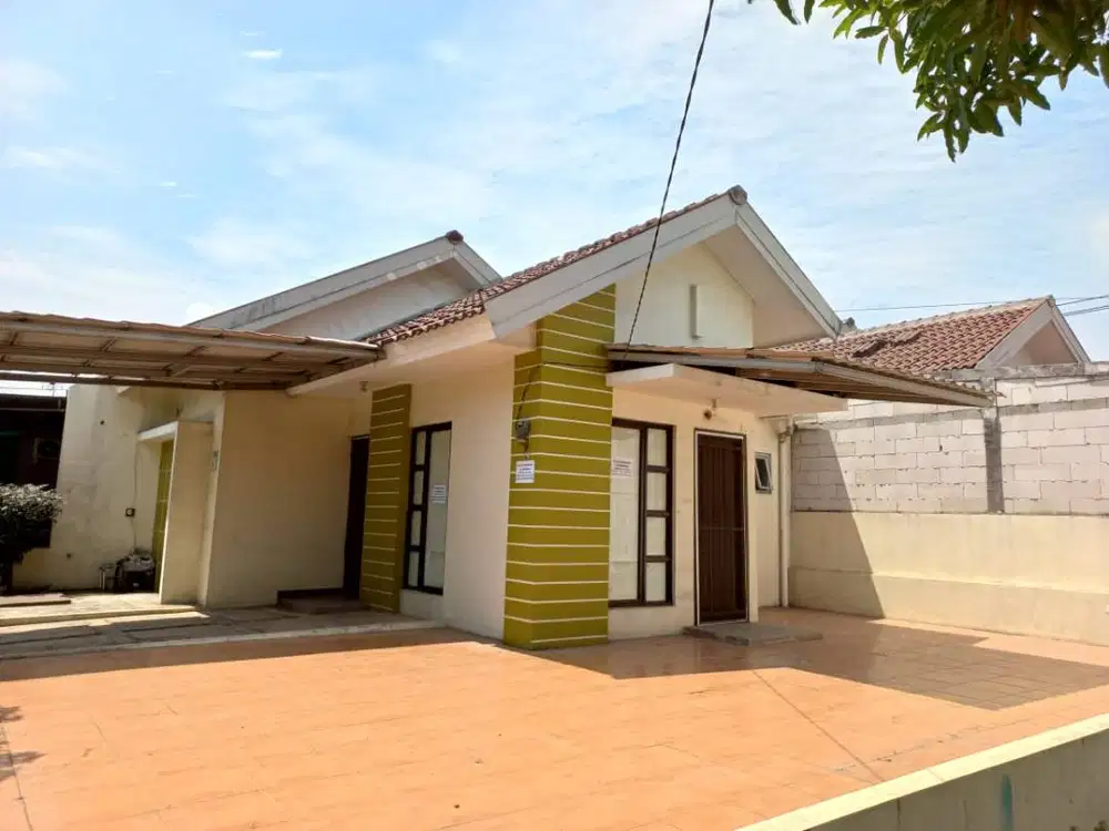 Rumah disewakan dalam cluster one gate system di Harapan Mulya Bekasi