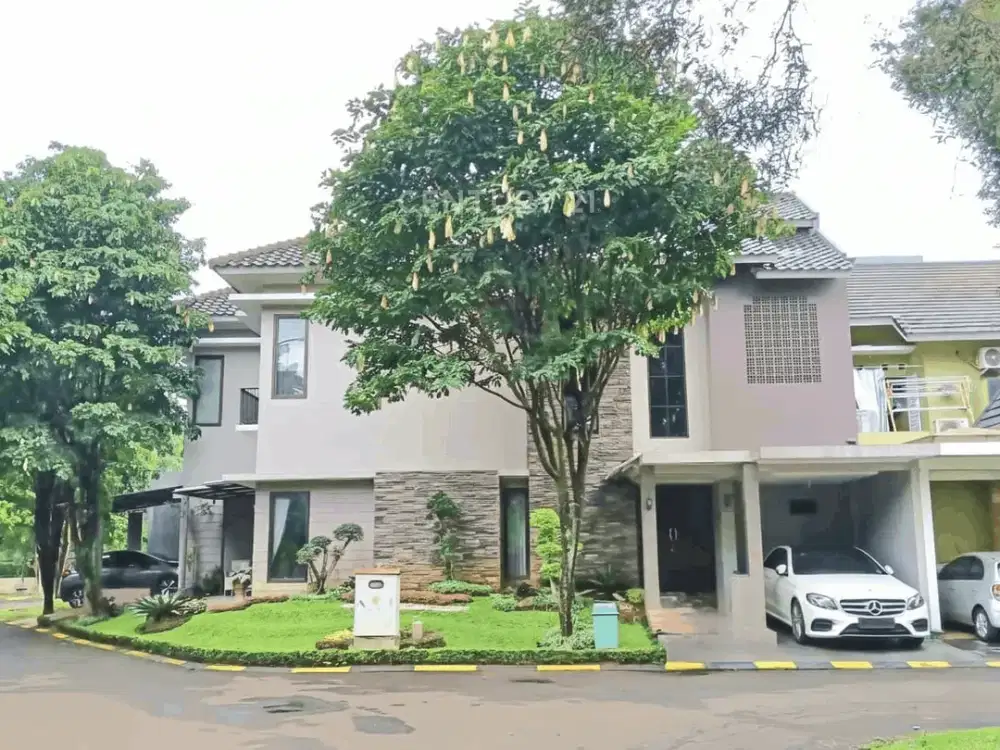 Dijual Rumah Hook Luas 189 M2  Dalam Cluster  Sektor 9 Bintaro Jaya Tangsel