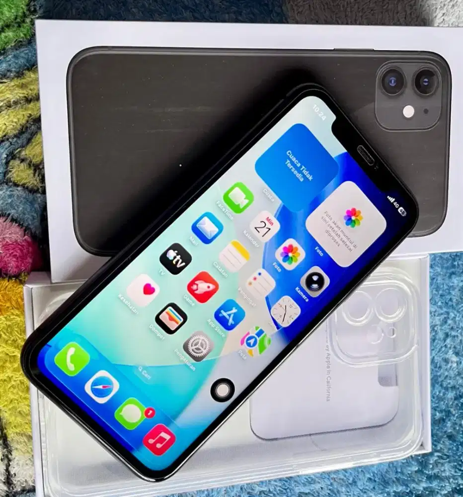 iPhone 11 64Gb iBox mlus lengkap