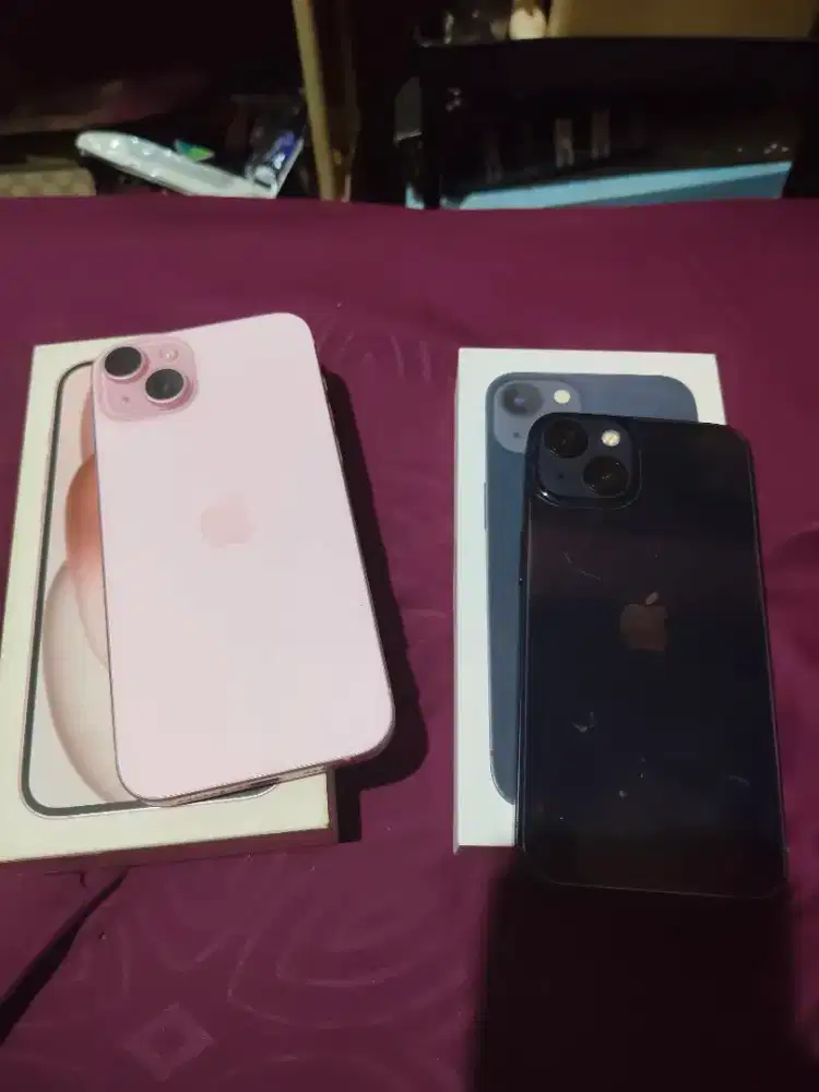 jual 15 plus 256 GB fullset ibox