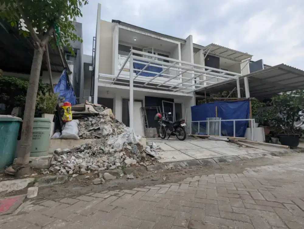 Rangka galvanis kanopi carport