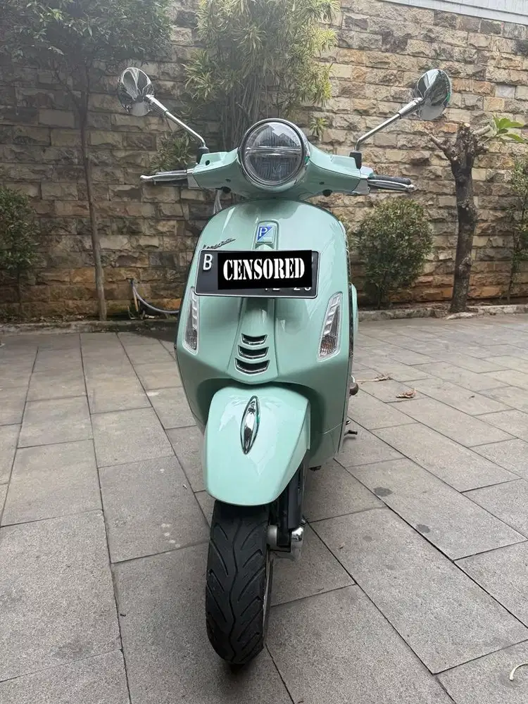 Vespa Primavera Green Relax 2021 - KM Rendah