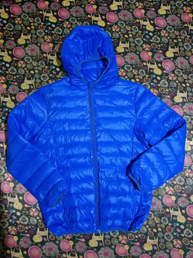 Jaket pupper bulu angsa