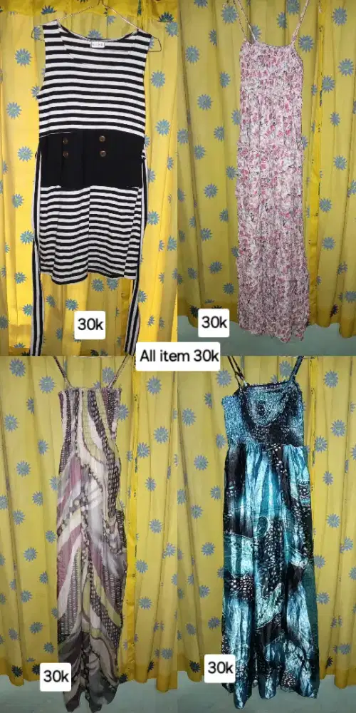 Preloved Dress Motif