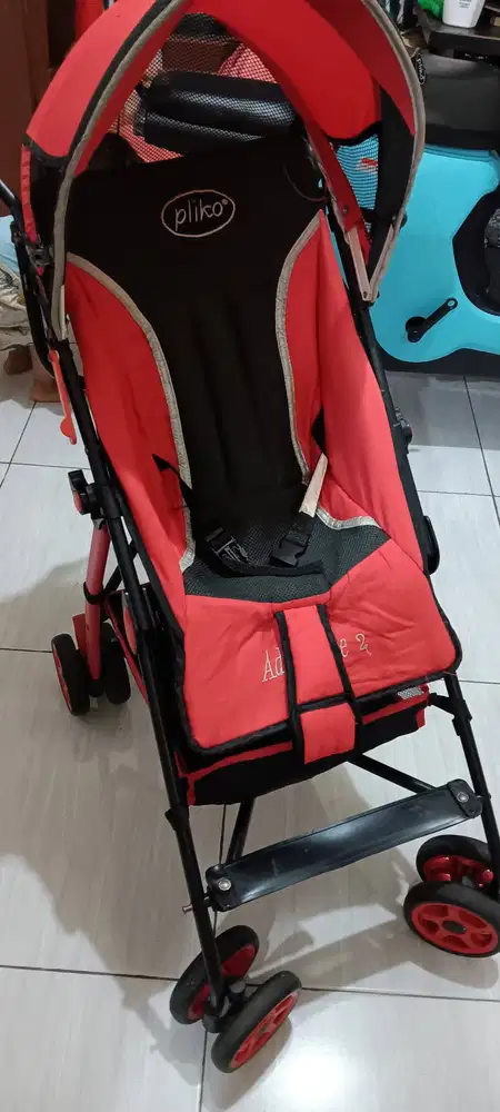 Stroller Dorongan Bayi bisa dilipat Roda 4
