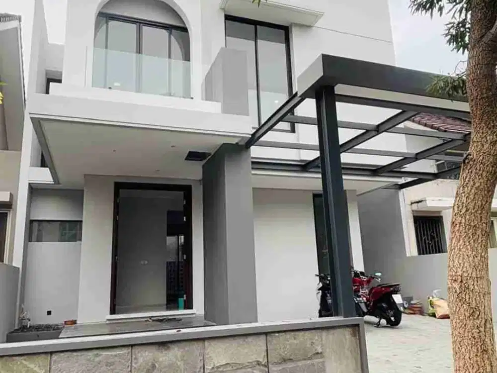 RUMAH BARU WOODLAND CITRALAND FACADE AMERICAN MINIMALIST