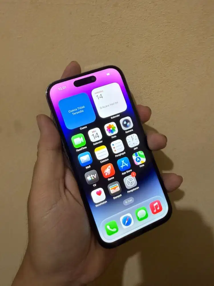 Iphone 14 pro 256 Purpel No minus