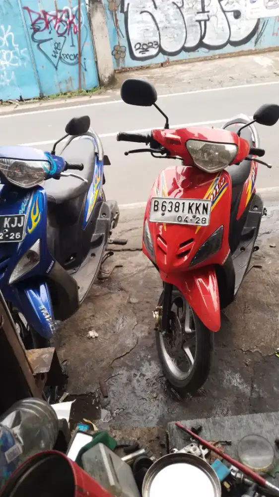 Di jual yamaha mio 2007 pajek hidup mls mesin hls setater hidup