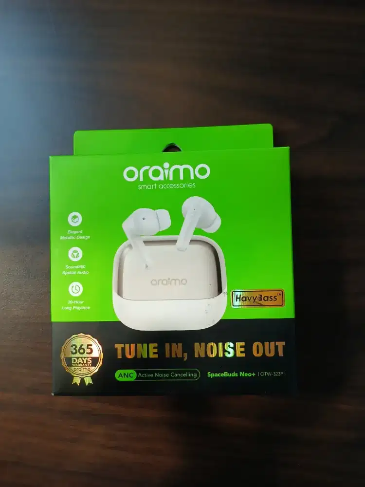 Earphone Oraimo OTW-323P OTW 323P Spacebuds Neo+Earphones