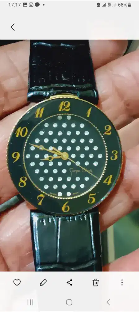 Jual jam tangan cowok Georgio Claude  Quart Original Swiss made