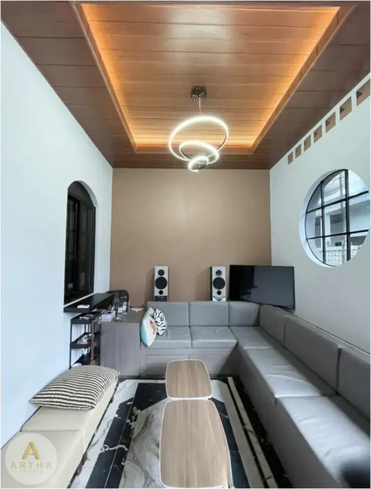 Rumah di pungkur ciateul semi furnish siap huni