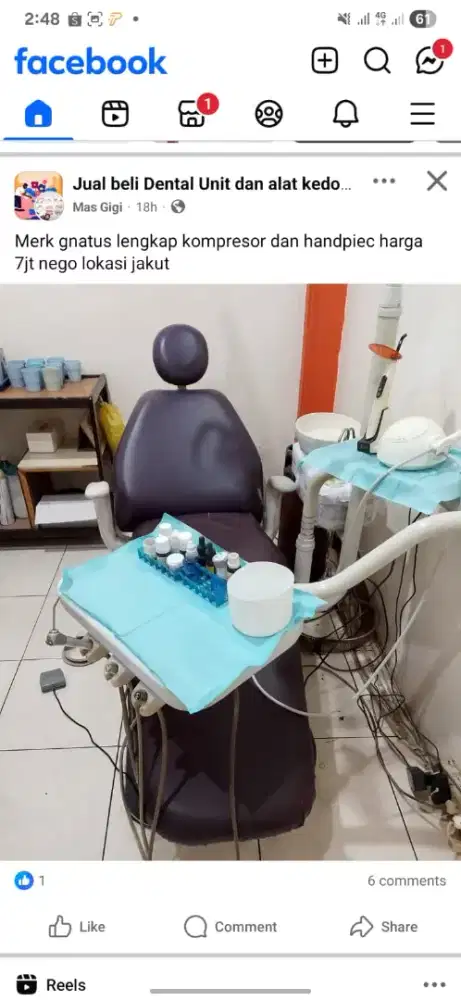 Dental unit merk gnatus