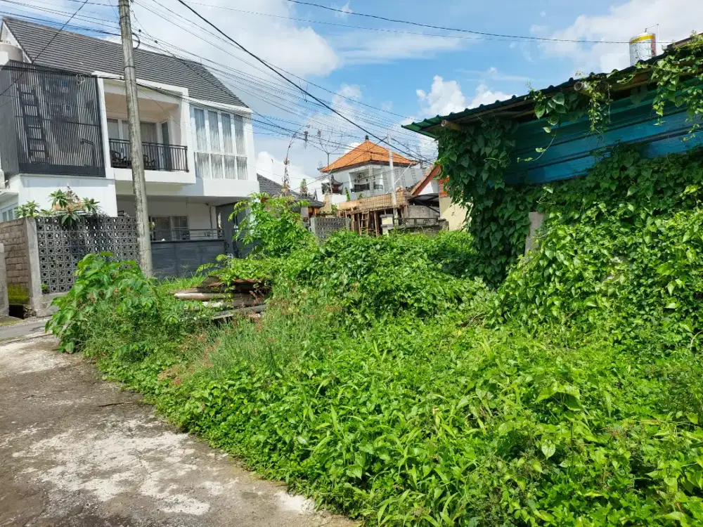 Buc tanah strategis lingk elit antasura jl5mtr dkt sman8, smpn12 dps