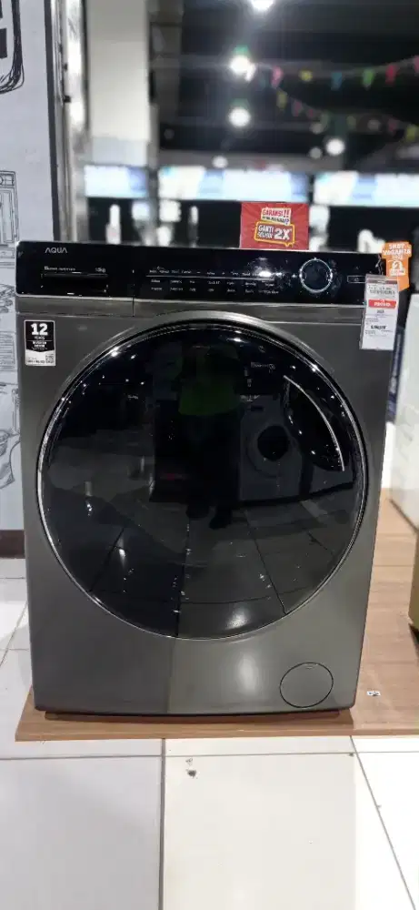 AQUA W. MACHINE FRONT LOAD 15KG
