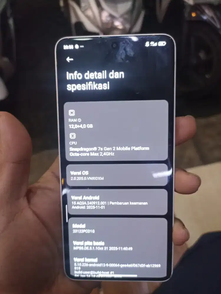 dijual poco x6 12/256