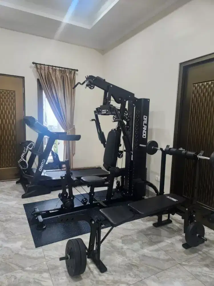 Alat fitness gym 1 sisi plus