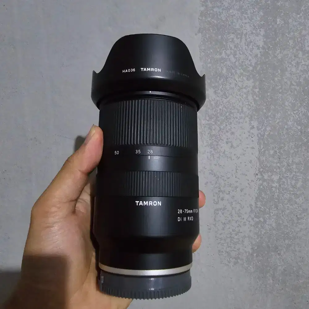 Lensa tamron 28-75mm f2.8 sony Di iii