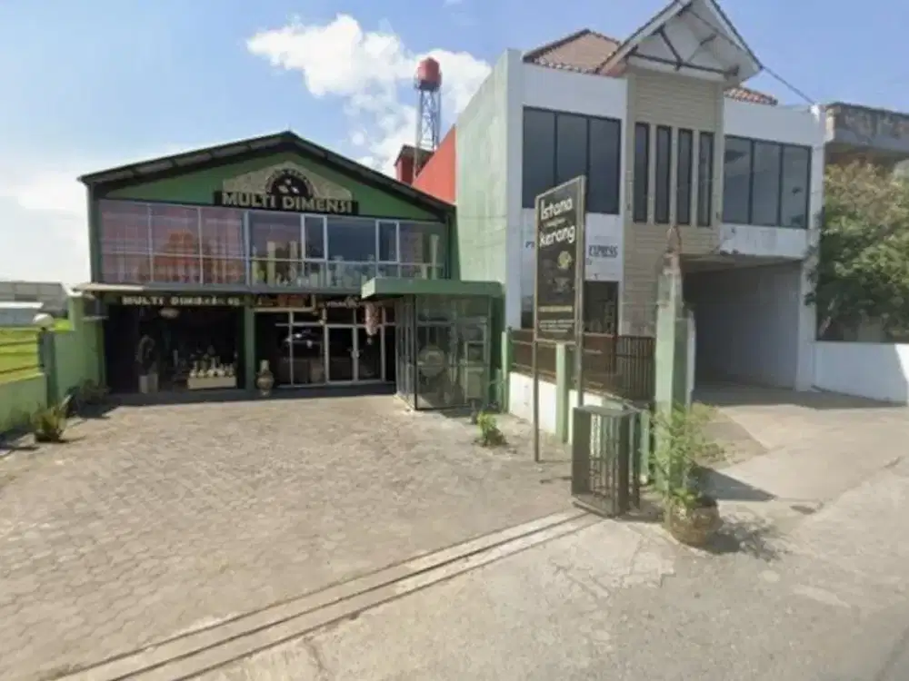Dijual ruko 2 lantai lokasi starategis di pusat kerajinan Kasongan bantul dekat kampus ISI, Pasar niten