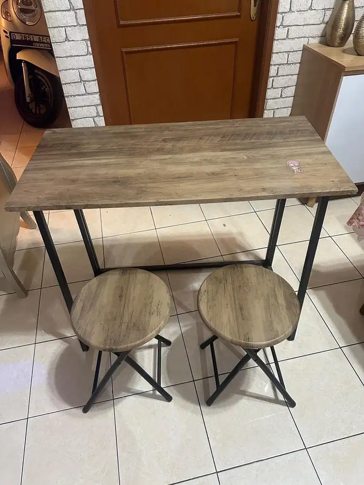 Informa lexi set meja makan lipat