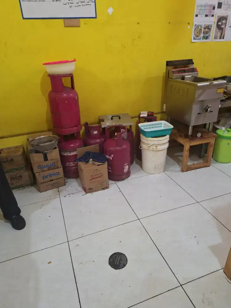 Tabung bright gas 12 kg bekas