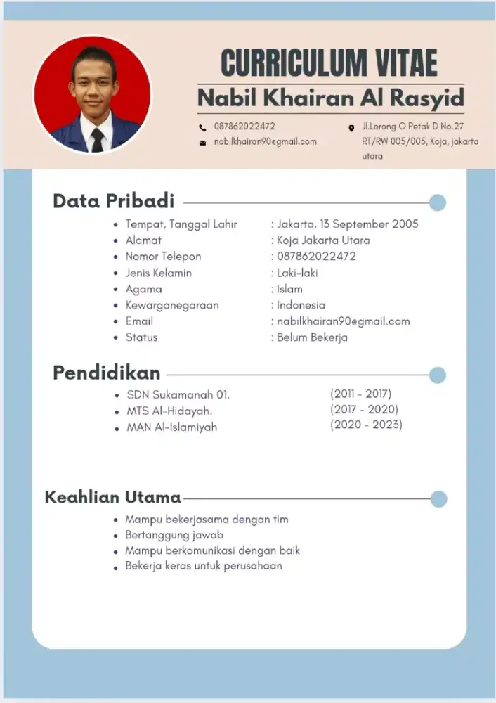 nyari kerja, siap bekerja