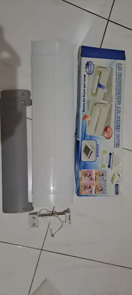 Air conditioning screen cover