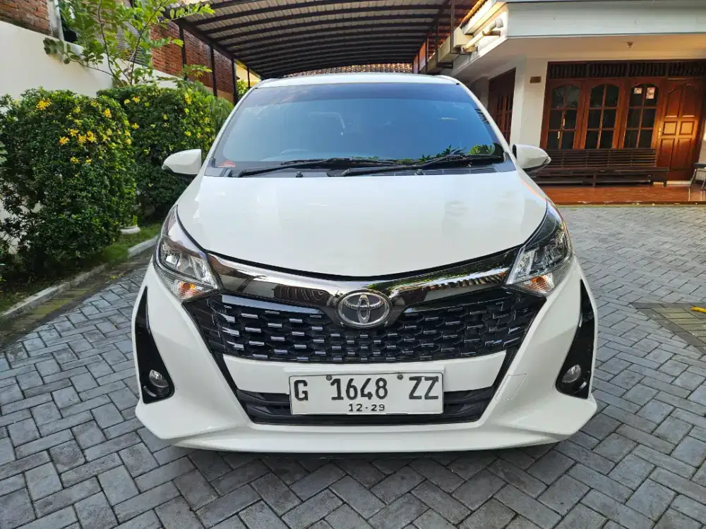 New Calya G Matic Th.2024 Bln.12 Plat G, Nyaris Baru, Cat ORI, Km 26Rb