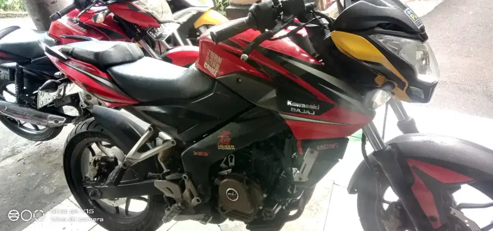 Dijual bajaj Kawasaki Pulsar ns 200 THN 2014 pajek telat 2023 kl 2026