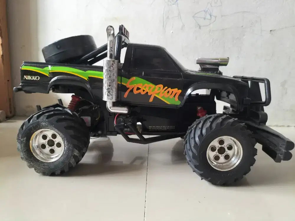 Di Jual Mainan Remote Control Truk Monster Nikko Scorpion Vintage
