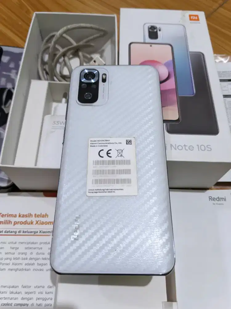 Redmi Note 10S 8+5/128 Fullset Ori