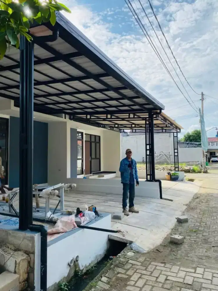 Kanopi baja ringan minimalis modern