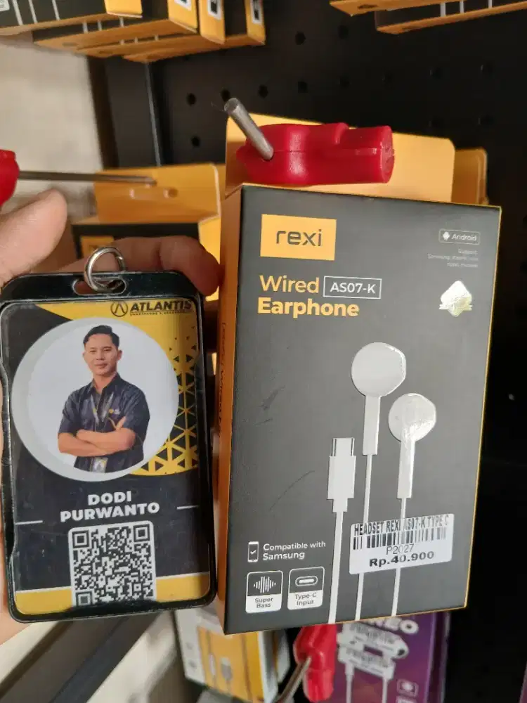 HEADSET  REXY AS7-K TYPE C |ATLANTIS DAHSYAT