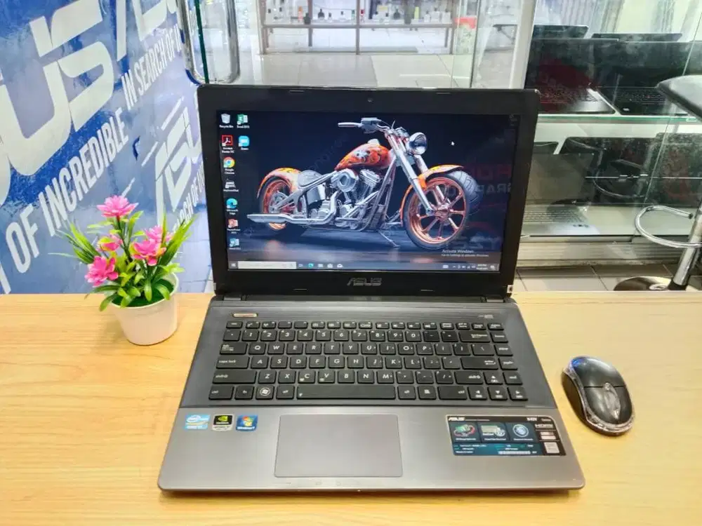 PROMO LAPTOP KERJA ASUS K45V CORE i7 RAM 8GB SIAP PAKAI