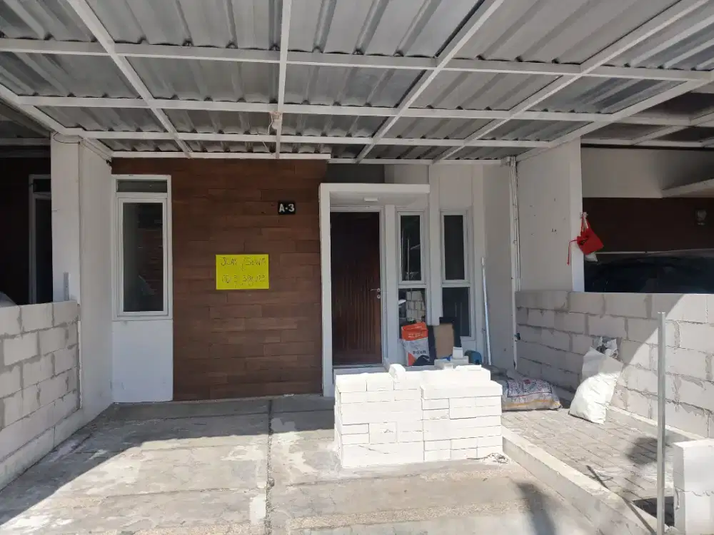 SEWA RUMAH CLUSTER DEKAT UPI CIBIRU