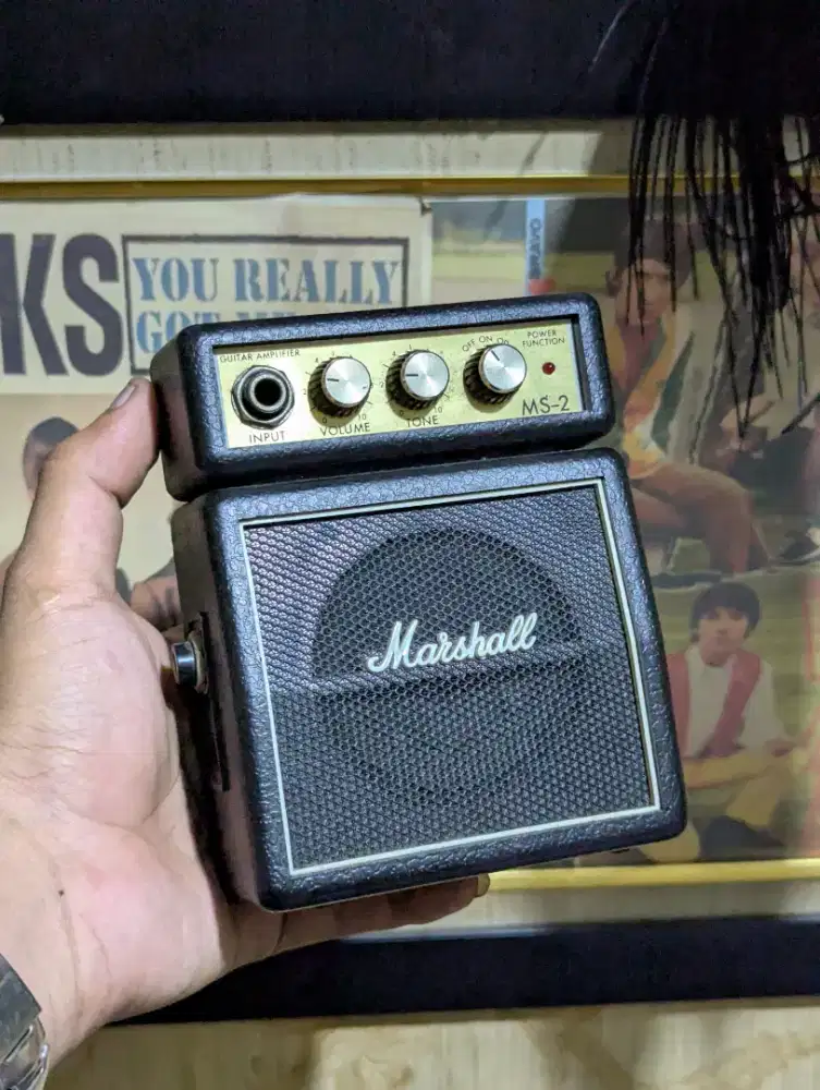 Marshall MS-2 Mini Ampli Amplifier Guitar Bass Speaker