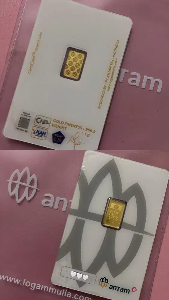 Emas Antam 1 g 2023
