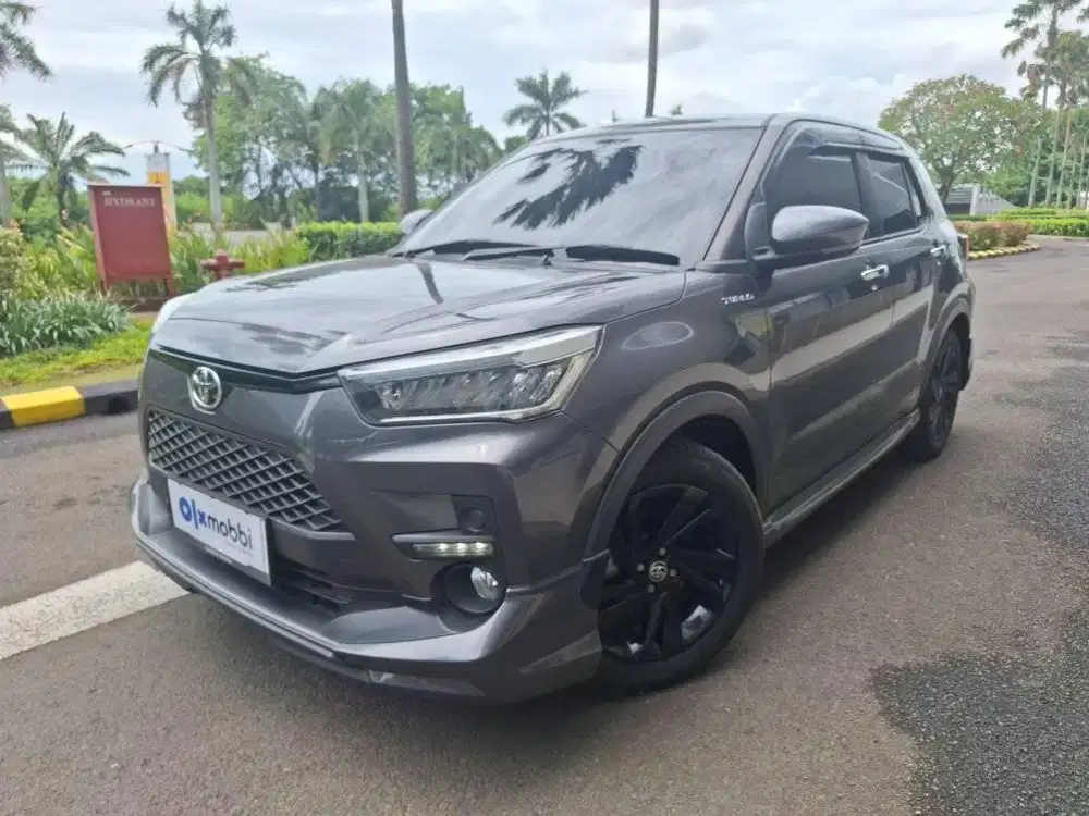 TDP Rendah -  Toyota Raize 1.0 T GR SPORT One Tone AT 2021 Abu-Abu TRS