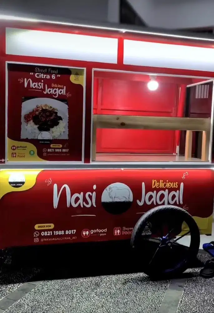 Gerobak dan alat2 nya