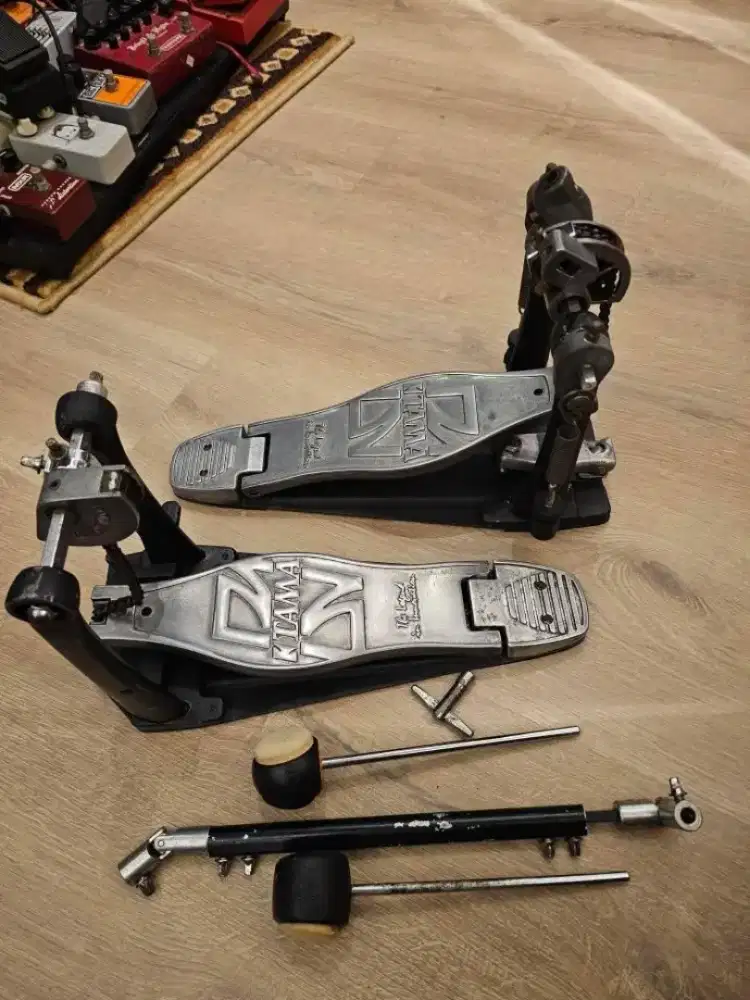 TAMA Double Pedal Drum Power Glide Metallic