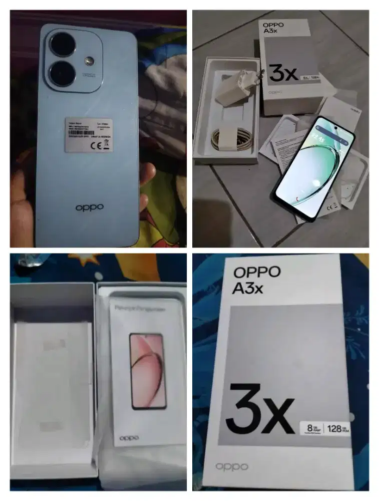Oppo A3x 4/128 fullset ori