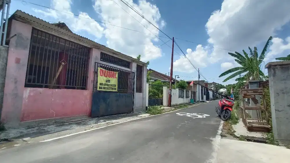 Dijual Tanah bonus rumah di gedongan colomadu