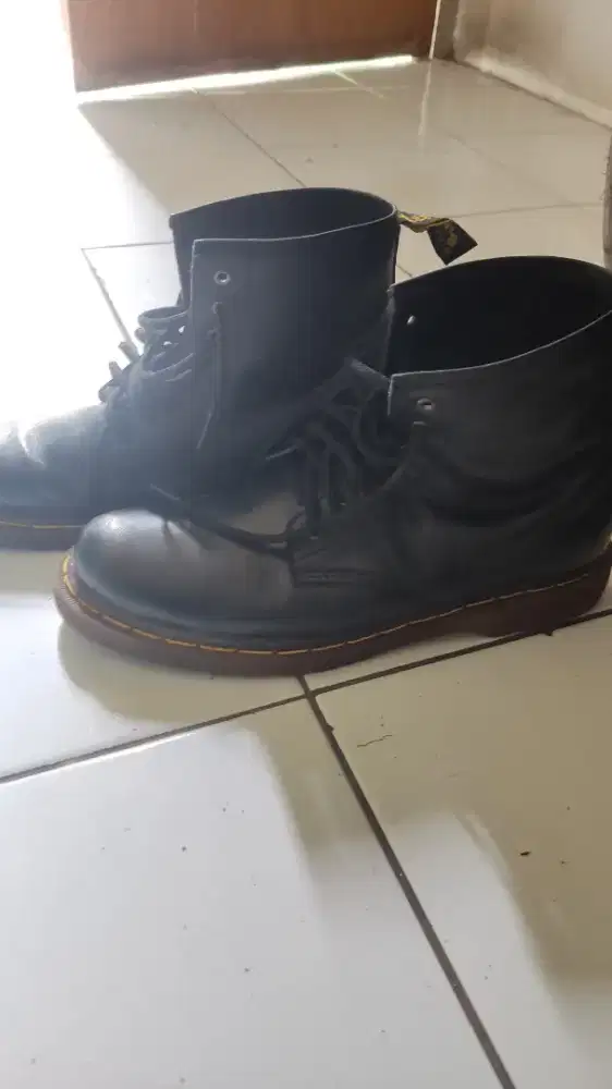 Jual bu, boots kulit