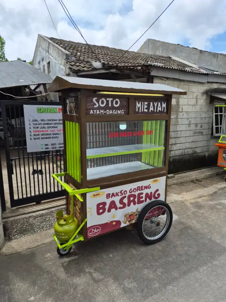 Gerobak Bakso/ Mie ayam/ Cilok-DLL