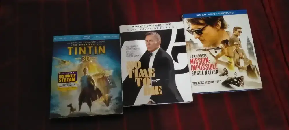 Paket blu-ray disc/dvd original