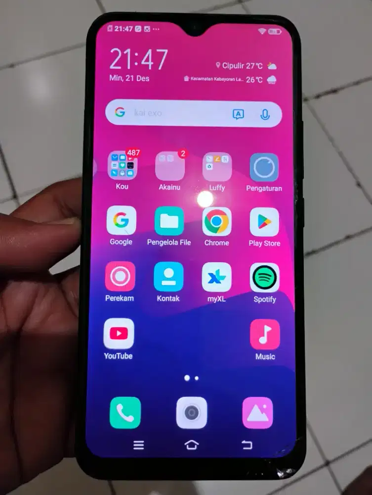 Vivo Y17 RAM 4/128