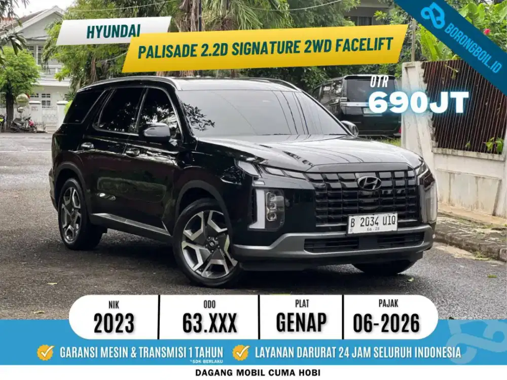 [TERMURAH] Hyundai Palisade 2.2D Signature Facelift 2023