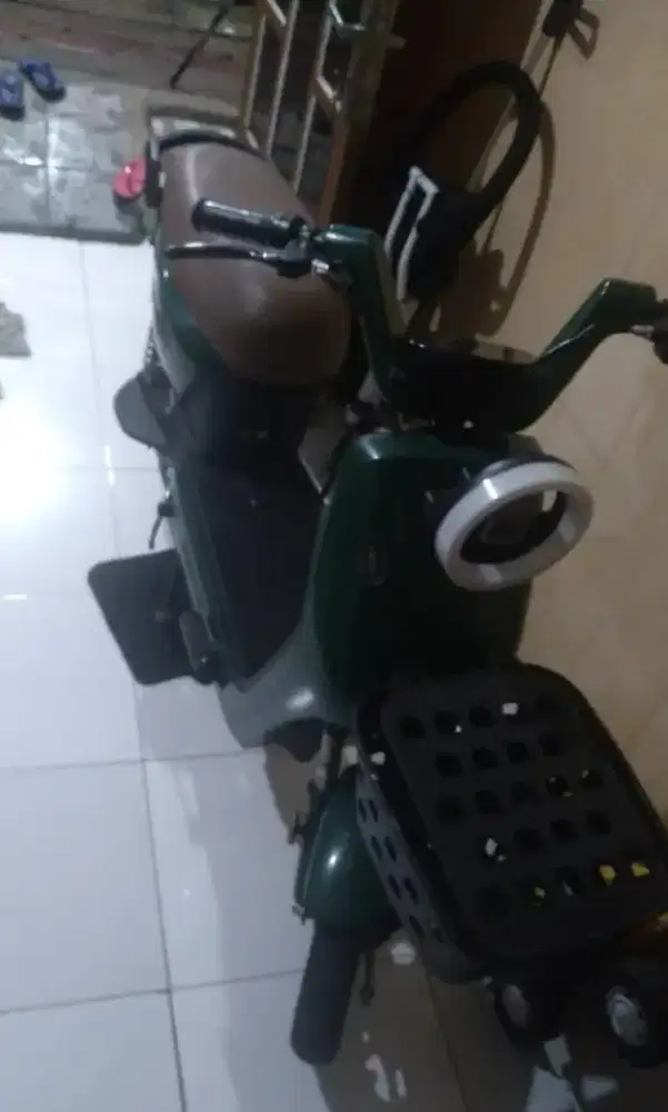 Sepeda listrik merek exotik ada jok.nya normal