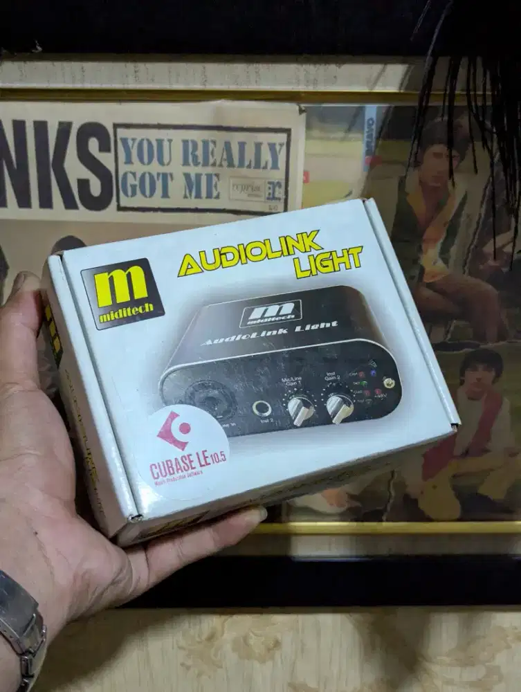 MidiTech AudioLink Light Audio Interface Soundcard