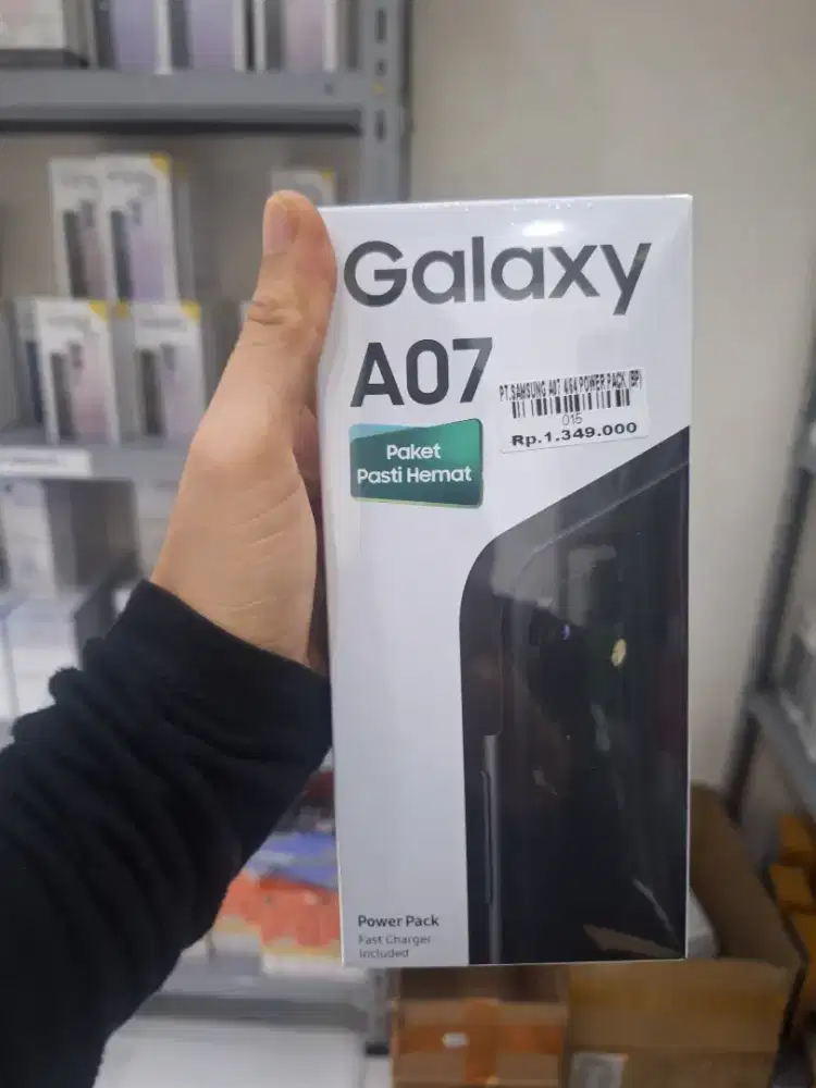 New Samsung Galaxy A07 4/64 paket hemat